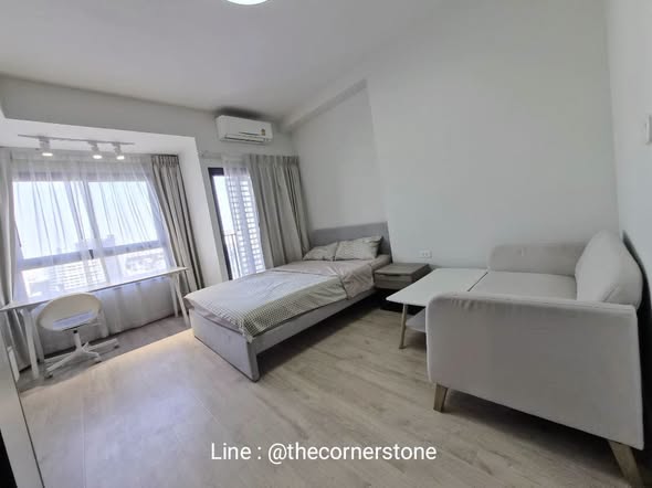 bedroom of IDEO Rama9 – Asoke