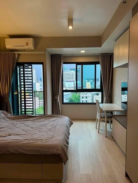 bedroom of IDEO Rama9 – Asoke