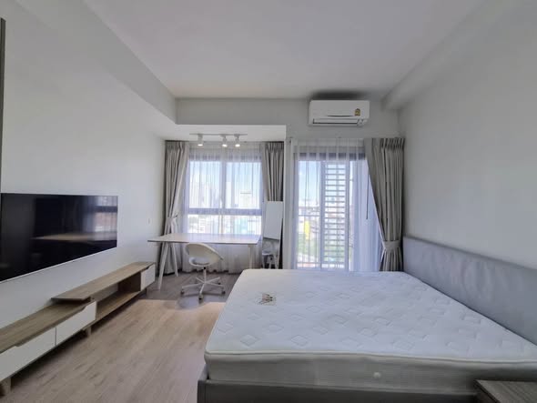bedroom of IDEO Rama9 – Asoke