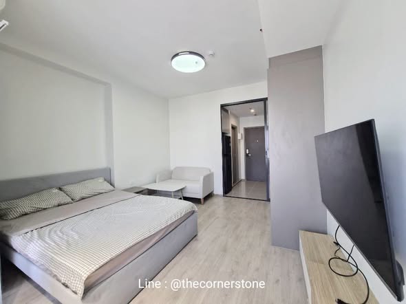 bedroom of IDEO Rama9 – Asoke