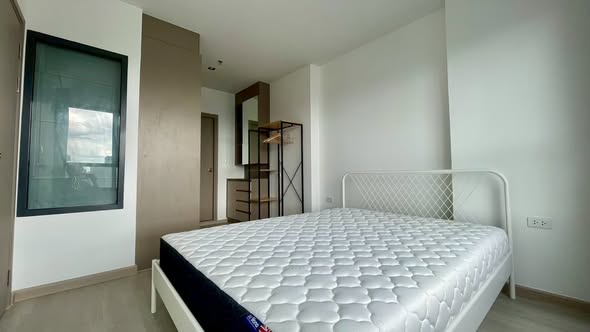 bedroom of IDEO Rama9 – Asoke