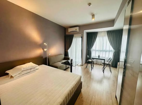 bedroom of IDEO Rama9 – Asoke