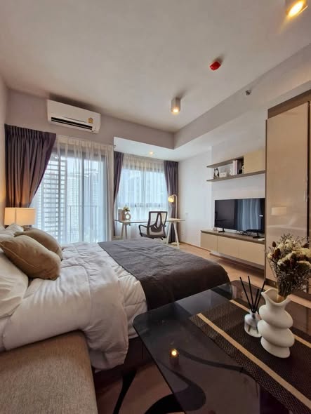 bedroom of IDEO Rama9 – Asoke