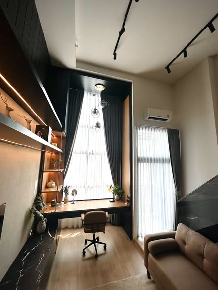living room of IDEO Rama9 – Asoke