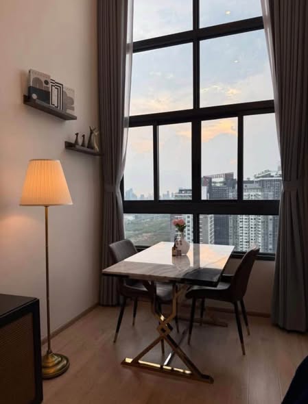 living room of IDEO Rama9 – Asoke