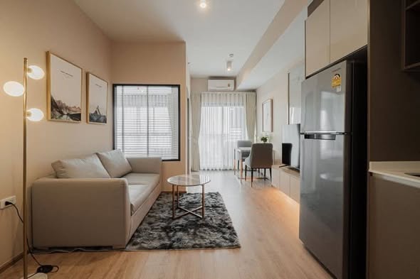 living room of IDEO Rama9 – Asoke