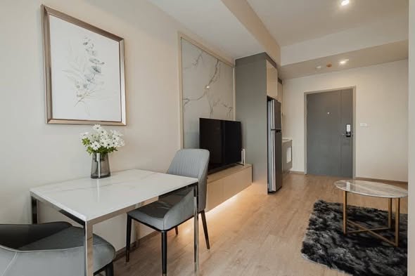 living room and room interior of IDEO Rama9 – Asoke