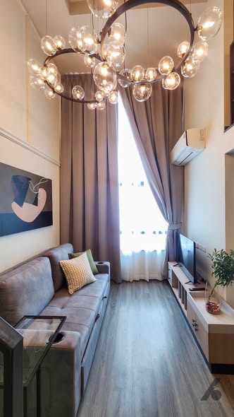 living room of Ideo Ramkamhaeng Lamsali Station