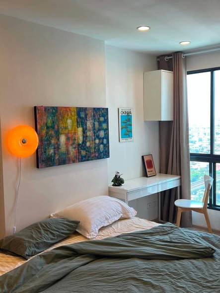 bedroom of Ideo Sathon-Tha Phra