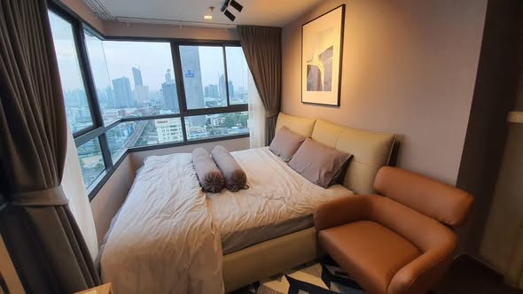 bedroom of Ideo Sukhumvit 93