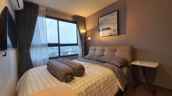 bedroom of Ideo Sukhumvit 93