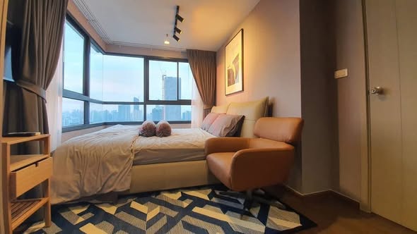 bedroom of Ideo Sukhumvit 93