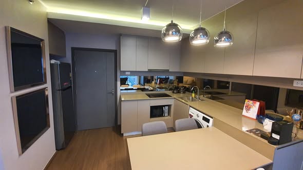 kitchen of Ideo Sukhumvit 93