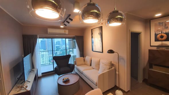living room of Ideo Sukhumvit 93