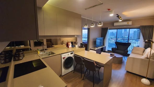 living room of Ideo Sukhumvit 93