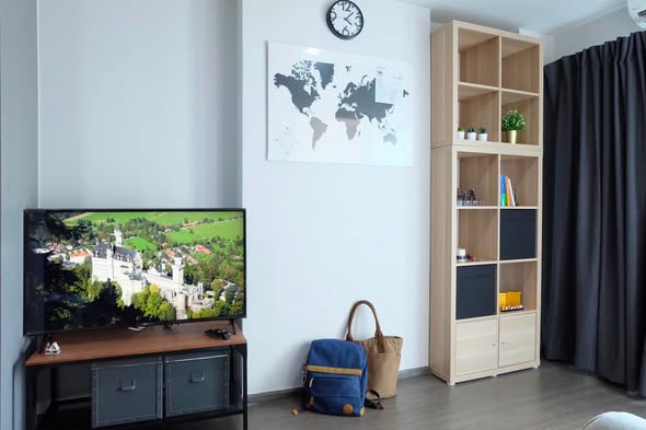 living room and room interior of Ideo Sukhumvit 93