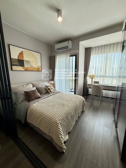 bedroom of IDEO Sukhumvit Rama 4 ไอดีโอ สุขุมวิท-พระราม 4