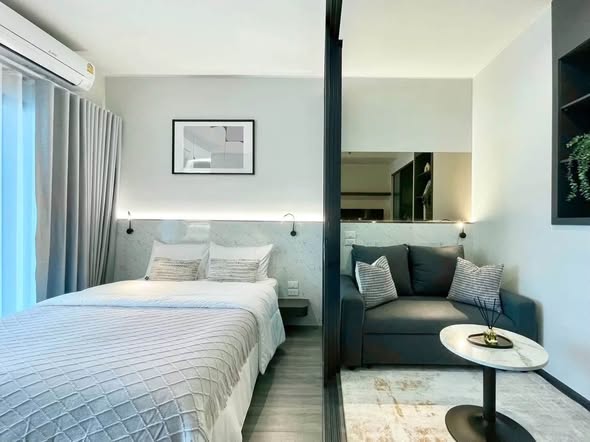 bedroom of IDEO Sukhumvit Rama 4 ไอดีโอ สุขุมวิท-พระราม 4