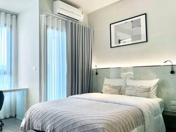 bedroom of IDEO Sukhumvit Rama 4 ไอดีโอ สุขุมวิท-พระราม 4