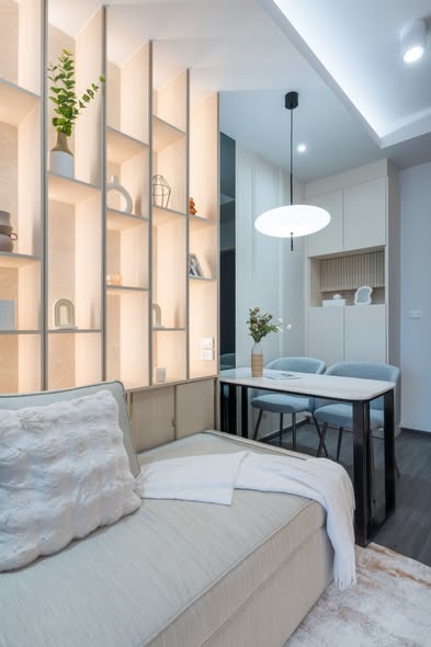 bedroom and bathroom of IDEO Sukhumvit Rama 4 ไอดีโอ สุขุมวิท-พระราม 4