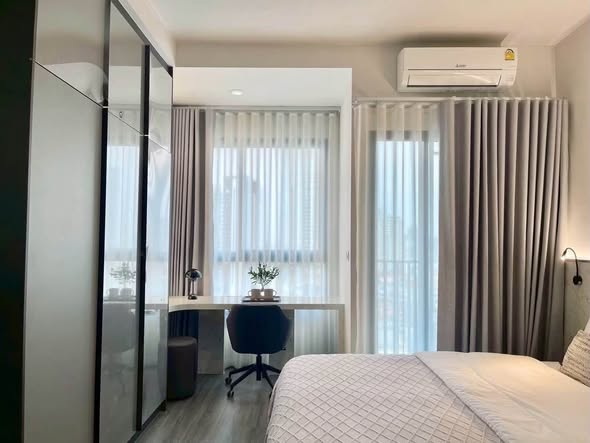 bedroom and room interior of IDEO Sukhumvit Rama 4 ไอดีโอ สุขุมวิท-พระราม 4