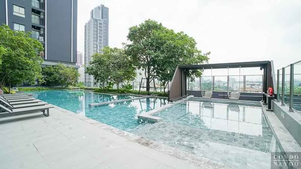 pool of IDEO Sukhumvit Rama 4 ไอดีโอ สุขุมวิท-พระราม 4