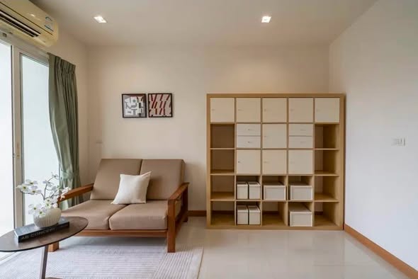 living room and bedroom and room interior of Ideo Verve Sukhumvit