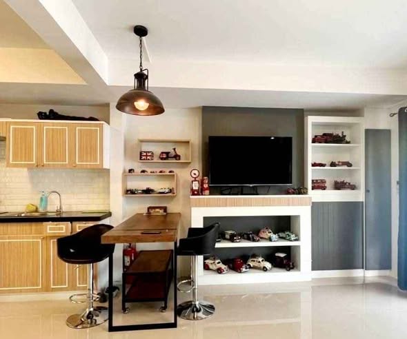 living room and room interior of Indy 2 Bangna KM.7
