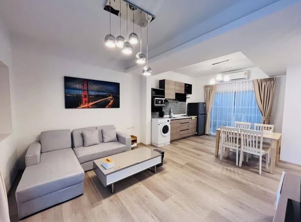 living room and bedroom of indy bangna ramkhamhaeng