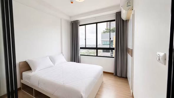 bedroom of J Condo Satorn-Kallaprapruk
