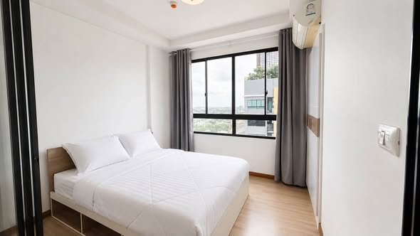 bedroom of J Condo Satorn-Kallaprapruk