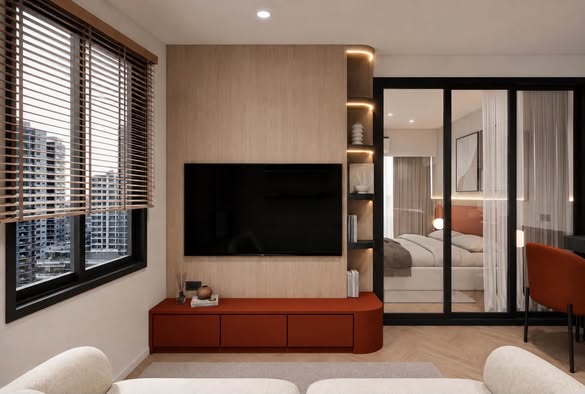 bedroom of JC Hill Place