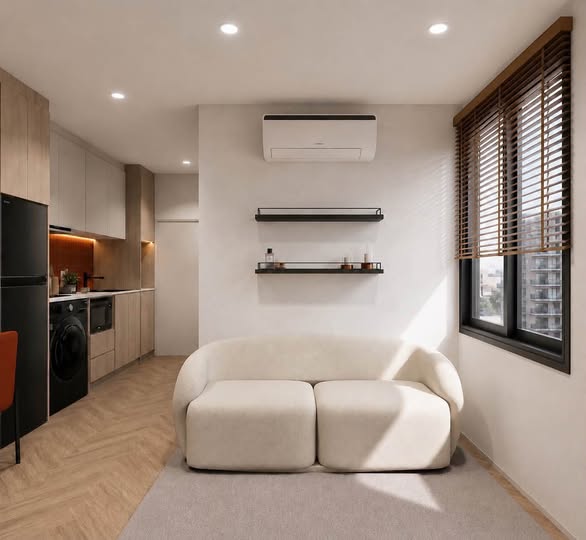 living room of JC Hill Place