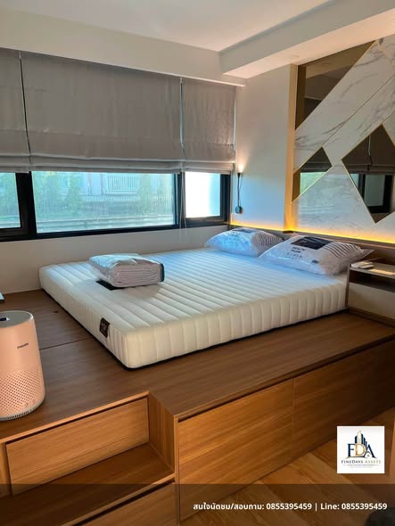 bedroom of JRY Rama 9 Condominium