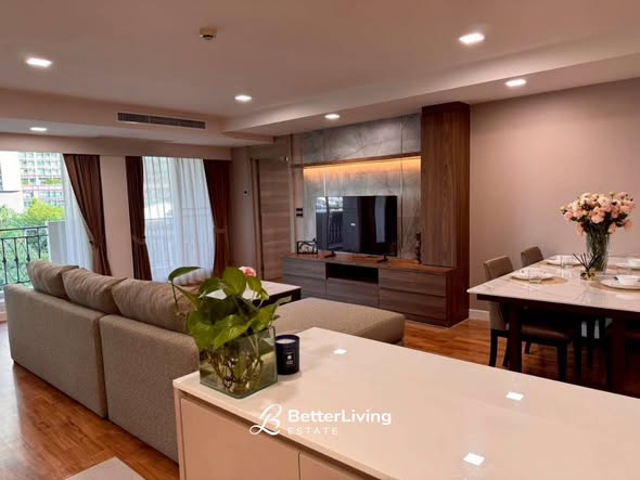 living room and room interior and kitchen of Kasturi Living