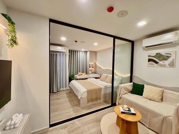 bedroom and room interior of KAVE Seed Kaset | เคฟ ซี้ด เกษตร