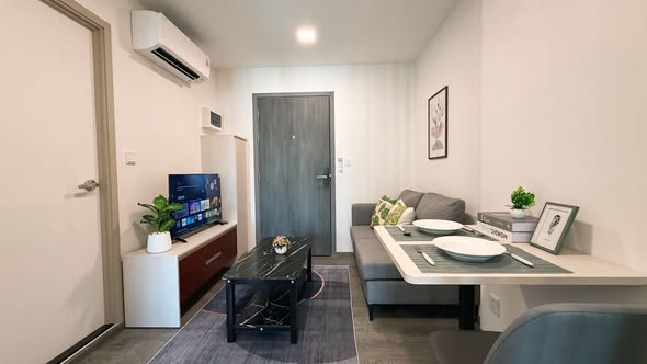 living room and room interior of Kave Wonderland Sales Gallery