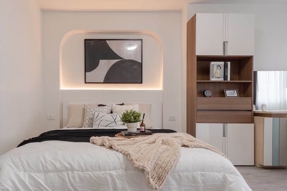 bedroom of Kensington Bearing