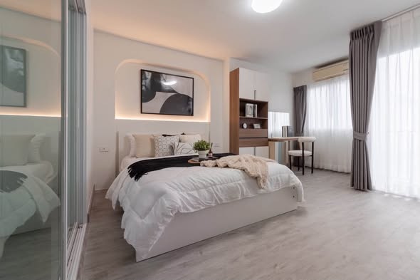 bedroom of Kensington Bearing