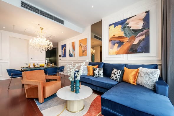 living room of KHUN by YOO