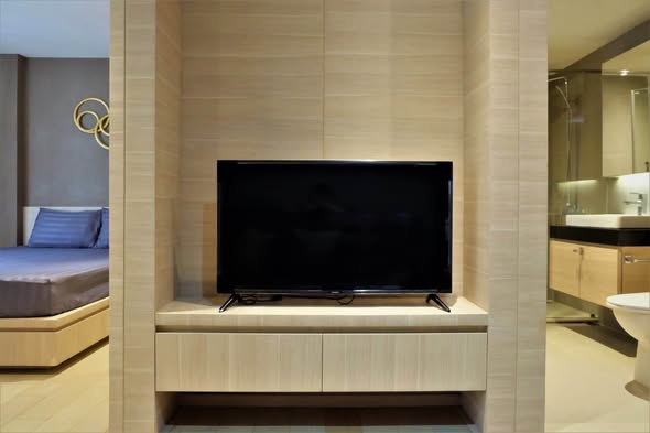 bedroom of Klass Silom Condo