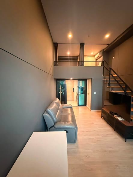living room and room interior of Knightsbridge Duplex Tiwanon | ไนท์บริดจ์ ดูเพล็กซ์ ติวานนท์