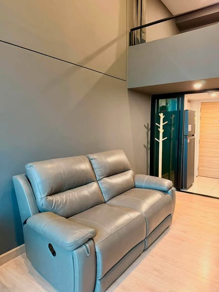 living room and room interior of Knightsbridge Duplex Tiwanon | ไนท์บริดจ์ ดูเพล็กซ์ ติวานนท์