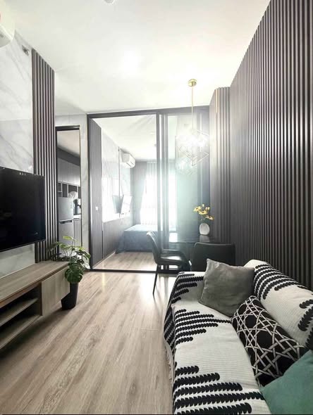 living room and bedroom of KnightsBridge Prime Onnut