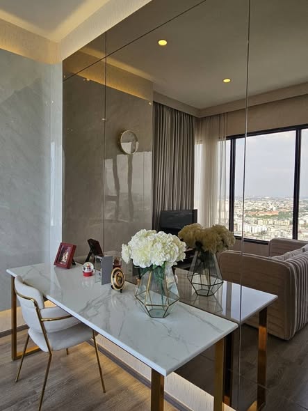 living room and bedroom and room interior of KnightsBridge Prime Onnut