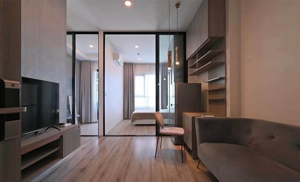 living room and room interior of KnightsBridge Prime Ratchayothin