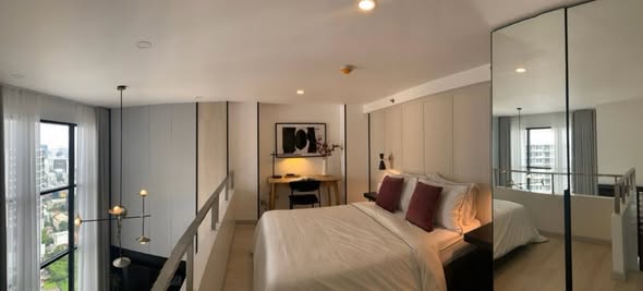 bedroom of KnightsBridge Prime Sathon