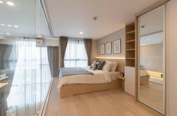bedroom of KnightsBridge Prime Sathon