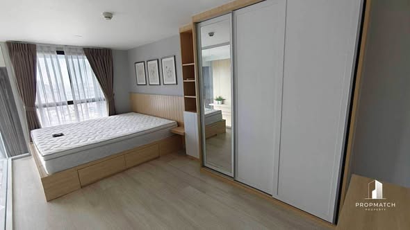 bedroom of KnightsBridge Prime Sathon