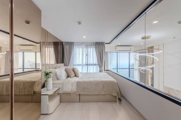 bedroom of KnightsBridge Prime Sathon
